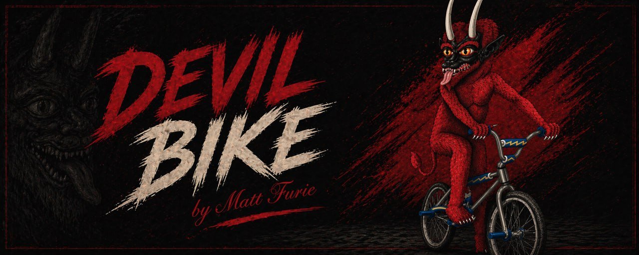 Devil Bike by Matt Furie